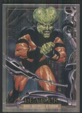 2024 SkyBox Marvel Masterpieces '92 Platinum #42 Leader 15254