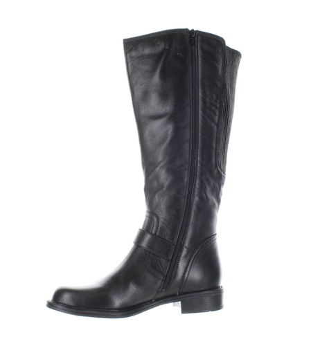 David Tate Womens Branson Black Riding Boots Size 7.5 (1560661) - 第 2/4 張圖片