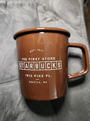 Starbucks The First Store 1912 Pike Place Mug - Brown 14oz / New