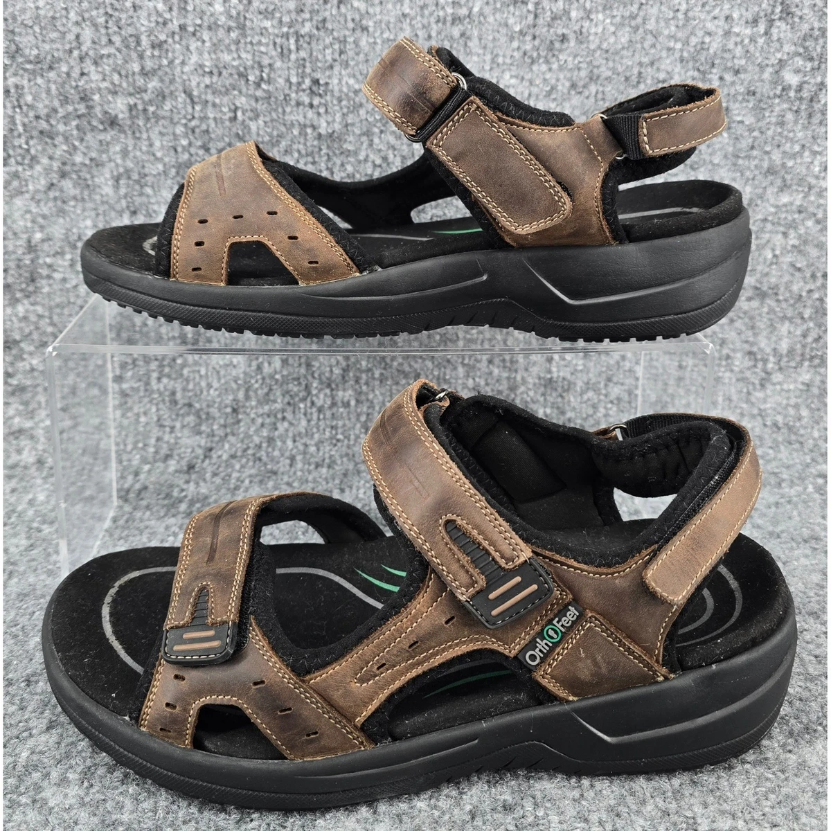 Leather Upper EE Sandals for Men for Sale - eBay