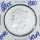 1880 MORGAN SILVER DOLLAR AUTHENTIC HI GRADE U.S. MINT COIN FREE SHIPPING 6069