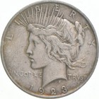 1923 Peace US Silver Dollar - 90% Philadelphia Minted *6538 — photo 1