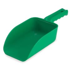 Remco 64002 Small Hand Scoop, Poly, 32 Oz, Green