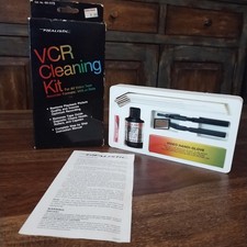 Radio Shack Realistic VCR VHS BETA Tape Cleaning Kit Vintage Never Used