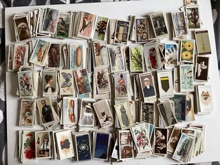 Vintage Job Lot Original Cigarette Cards 1100 Good Mix of Issuers