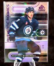 2022-23 SP Game Used Michael Eyssimont RC SSP Purple Parallel #’d to /5 & Jersey