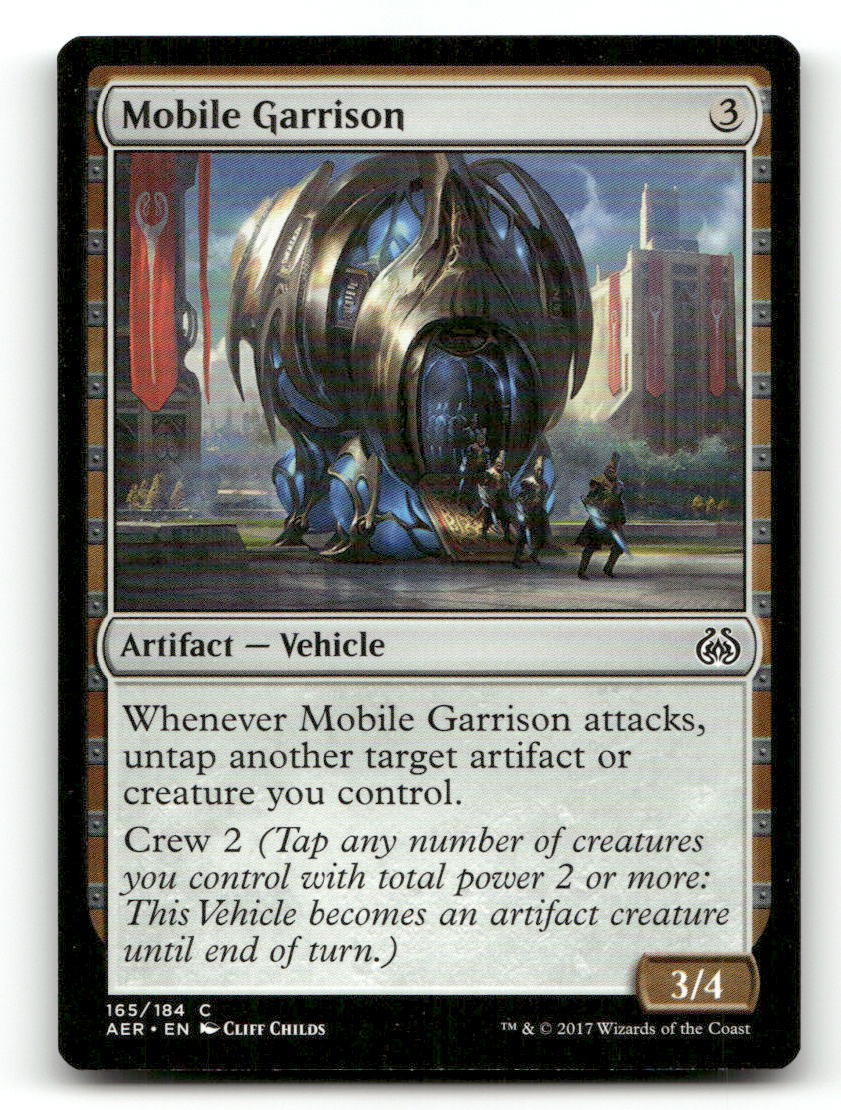 Mobile Garrison 165 C Aether Revolt Magic: The Gathering NM