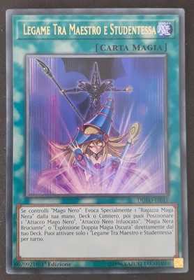 VERBINDUNG ZWISCHEN MEISTER UND SCHÜLERIN Ultra Rare auf Italienisch (Exc) DUPO-IT017 YUGIOH
