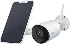 Reolink Wireless Outdoor Solar Powered Surveillance Camera with Solar Panel