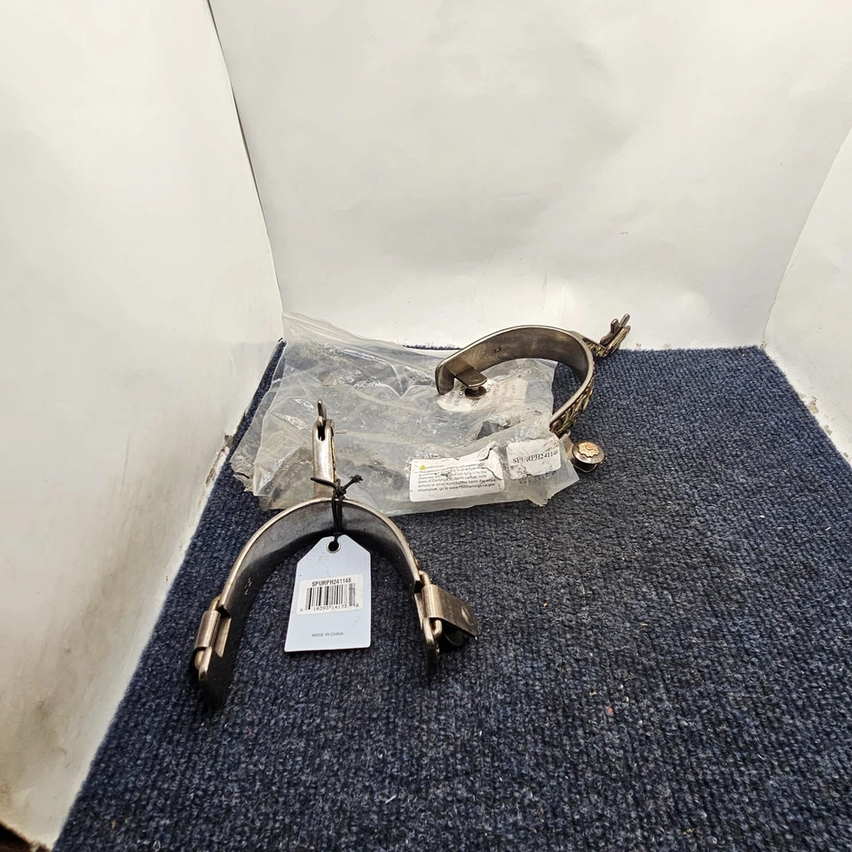 Clásico Equino SPURPH241146 Spurs Performance Pergamino Hierro Gris Foto 3 de 4