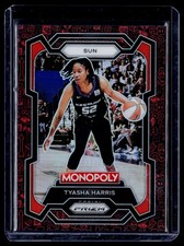 2024 Panini Prizm Monopoly WNBA #24 Tyasha Harris Classic Icons Red Prizm