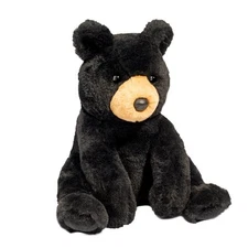 Douglas Toys Forest Black Bear Plush Stuffed Animal Toy 12"