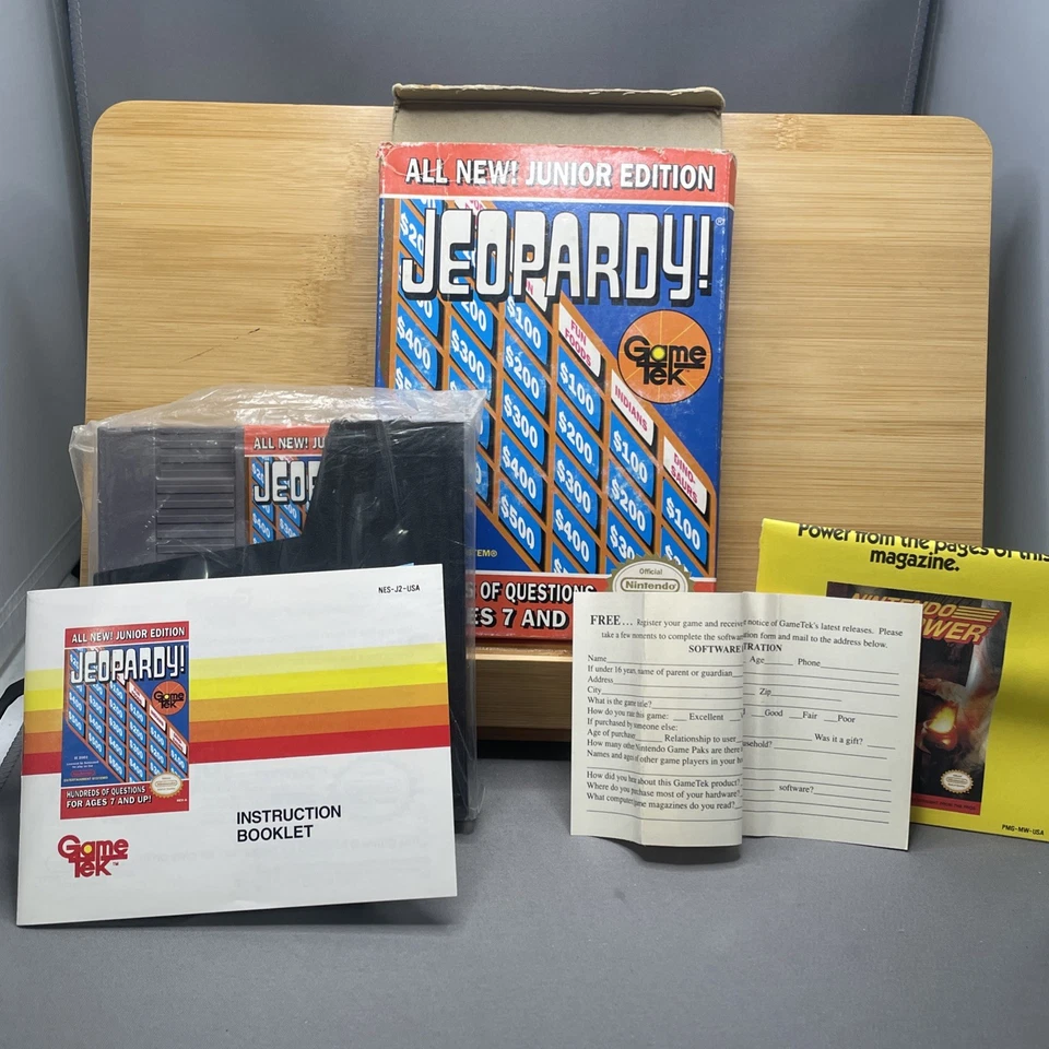 Jeopardy Lot! Original Jeopardy Box And Game, Jeopardy Junior CIB. Free Ship - Image 2 of 4