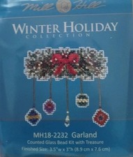 MILL HILL GARLAND CROSS STITCH GLASS BEAD KIT MH18-2232