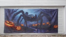 Horror Halloween Garage Door Decorations Large Halloween Garage Door Cove