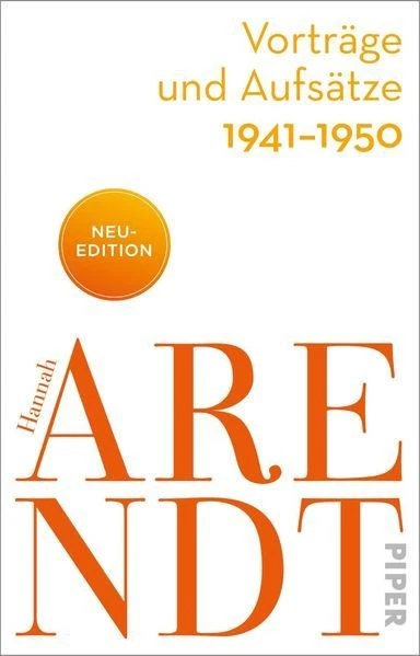 Vorträge und Aufsätze 1941-1950 Arendt, Hannah und Thomas Meyer: - Bild 1 von 1