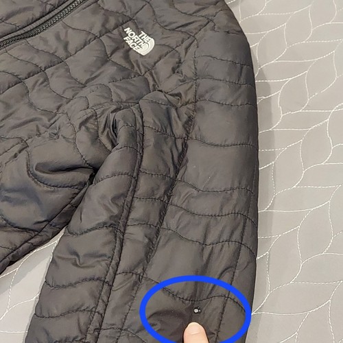 The North Face SCHWARZ leichte Pufferjacke Damen SMALL - Bild 7 von 18