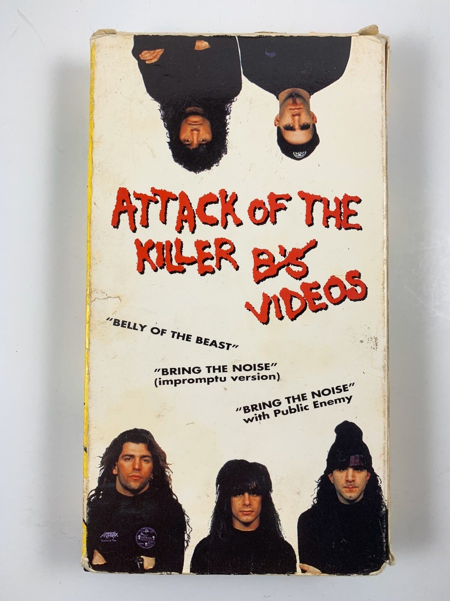 Anthrax Attack Of The Killer B's Videos VHS Australian 1991