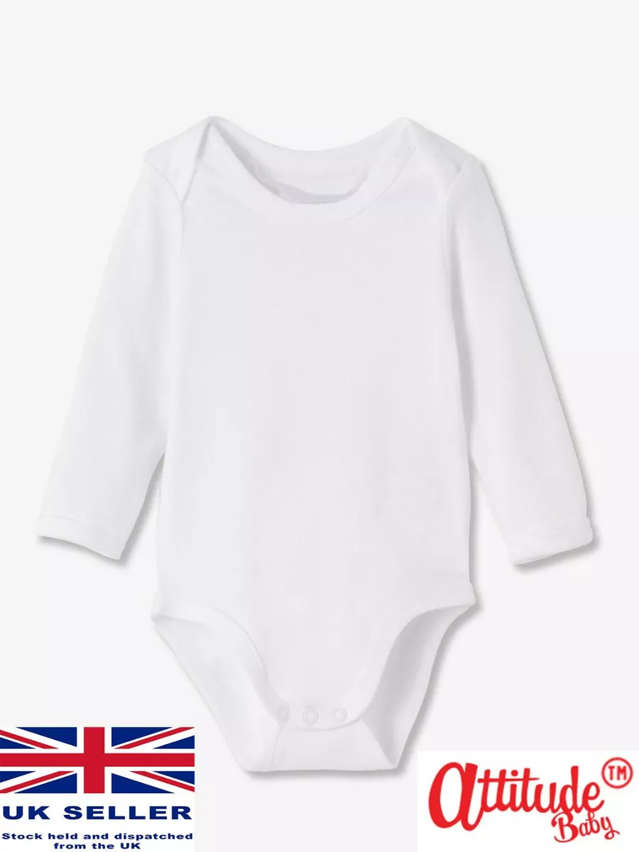 Long Sleeve Baby Bodysuit Newborn Premature Sizes Baby Long Sleeve
