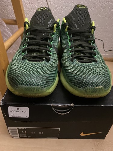Preowned Nike Kobe 10 sequoia