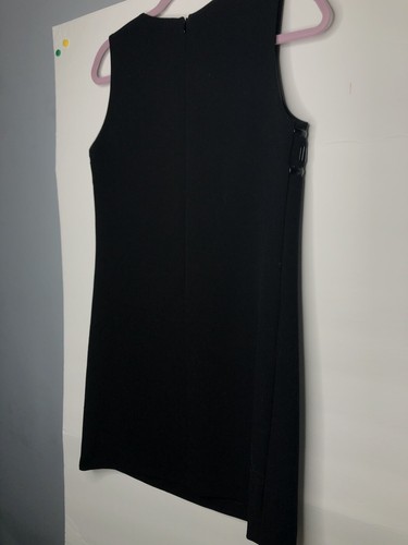 The Kooples Womens Black Aline Shift Beaded Crepe Dress Sz 1 NWT Orig $365 - Foto 4 di 11