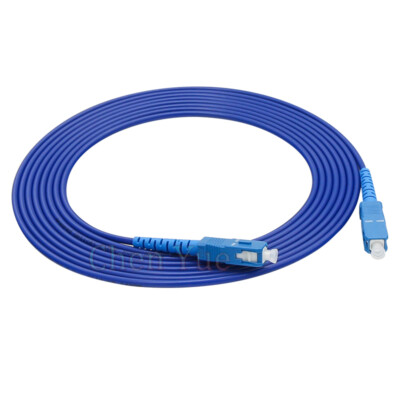 150M SC UPC Fiber Optic Patch Cord Anti rat Armored SM Single Core 9/125 Cable