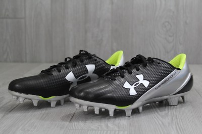 33 Under Armour Speedform MC Football Cleats Black Size 8