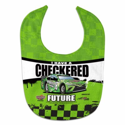 Kyle Busch 2022 Wincraft #18 Interstate Batteries All Pro Baby Bib FREE SHIP