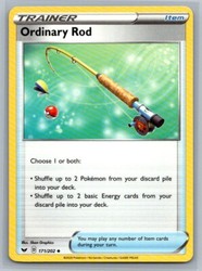 Ordinary Rod 171/202 Sword & Shield Base Set Uncommon Trainer
