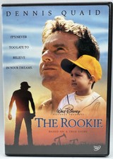 The Rookie DVD Full-Screen Dennis Quaid Based In A True Story Disney 2002