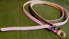 Fashion 28-30" Narrow Faux Leather Belts