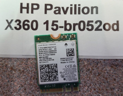 HP Intel Dual Wi-Fi Card For HP Pavilion x360 15