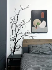 Large Bare Tree Vinyl Wall Decal Sticker. Bedroom, Bathroom Wall Art. #AC223