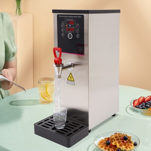 Kommerzieller 10L Elektrischer Wasserkocher & Wärmer Heißwasserspender für Zuhause/Büro - Bild 2 von 18