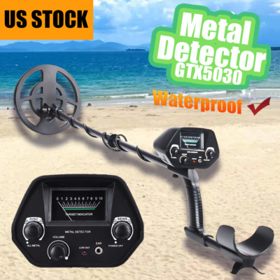 Waterproof Gold and Silver Higher Accuracy Professional Pinpoint Metal Detector