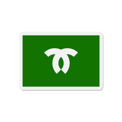 Flag of Kobe Japan - Die-Cut Magnet