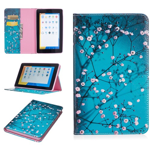 PU Leather Folio Case Cover Wallet Stand for Amazon Kindle Fire 7 5th Gen 2015 - Picture 14 of 35