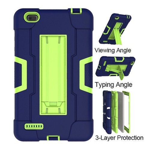 For Walmart Onn 7 7 inch 1 st / 2nd Gen Case Hybrid Case Rugged Shockproof Cover - Picture 6 of 32