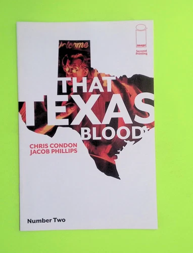 That Texas Blood #2 - 2nd print 2020 Image Comics Variant High Grade V59-201