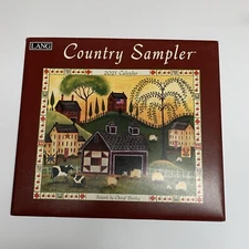 Lang Companies Country Sampler Cheryl Bartley Signed 2021 Wall Calendar NEW