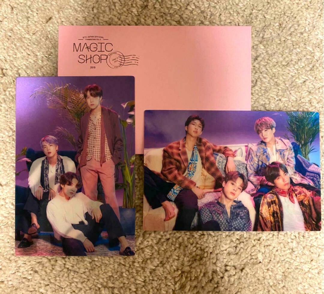 BTS magic shop ポストカード house of bts レア BTS magic shop