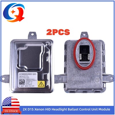 2PCS D1S Xenon HID Headlight Ballast Control Unit Module Fits BMW X3 X5 3,4,6