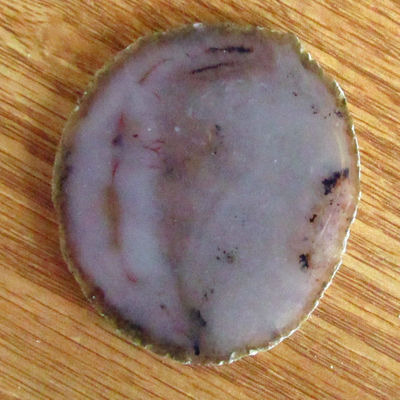 Polished Agate Slice Gteat for  a Stone Table Top B61
