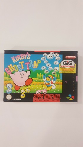 Kirby's Ghost Trap Super Nintendo New