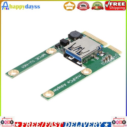 Mini-PCI-E-zu-USB3.0-PCI-Express-Karte. PCI-E-zu-USB-3.0-Erweiterungskarte