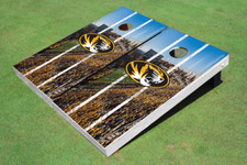 University of Missouri Stadium Long Stripe Themed Cornhole Boards