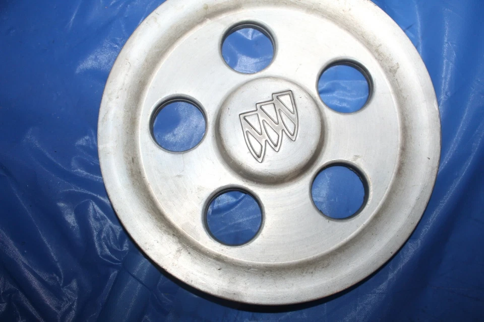 1992-1999 Buick LeSabre Park Avenue OEM Machined Wheel Center Cap 9592813 - Image 2 of 4