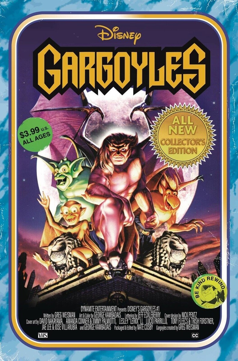 Gargoyles 1 Video Packaging 1:20 Incentive George Kambadais