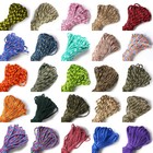 200 Colors 50-100FT 4mm 550 Paracord Micro Cord Parachute Cord Tent Lanyard Rope