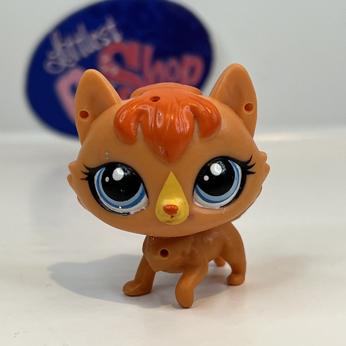KIMMIE KATZ CAT #3851 - Authentic Littlest Pet Shop - Hasbro